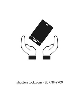 Smartphone icons symbol vector elements for infographic web