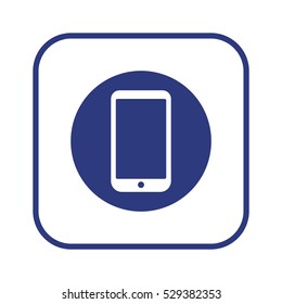 Smartphone  icon,vector. Flat design.  
