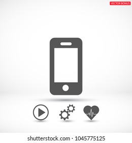 smartphone icon,vector illustration