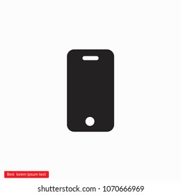 smartphone icon,vector illustration