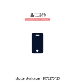 smartphone icon,vector illustration