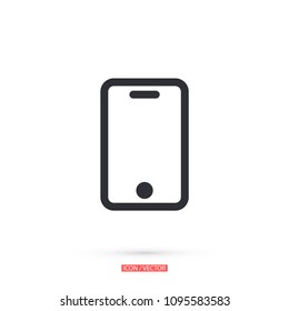 smartphone icon,vector illustration
