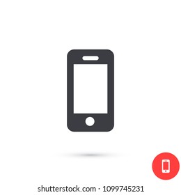 smartphone icon,vector illustration