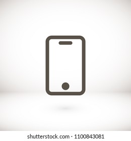 smartphone icon,vector illustration