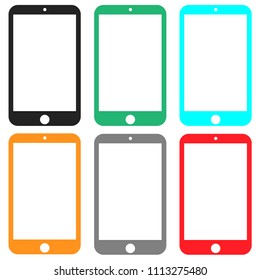 smartphone icon,vector illustration