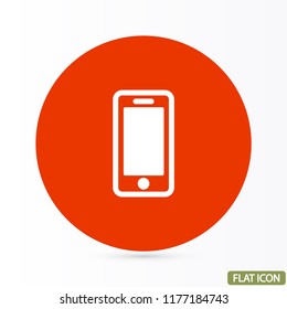 smartphone icon,vector illustration