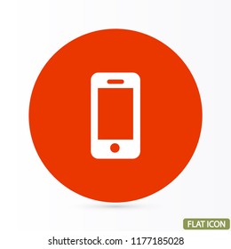 smartphone icon,vector illustration