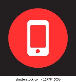 smartphone icon,vector illustration