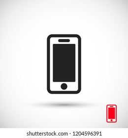 smartphone icon,vector illustration