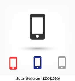 smartphone icon,vector illustration