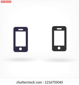 smartphone icon,vector illustration