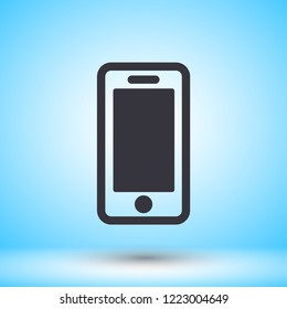 smartphone icon,vector illustration