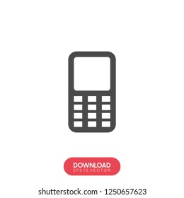 smartphone icon,vector illustration