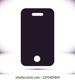 smartphone icon,vector illustration