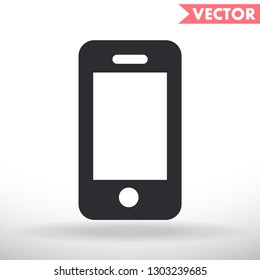 smartphone icon,vector illustration