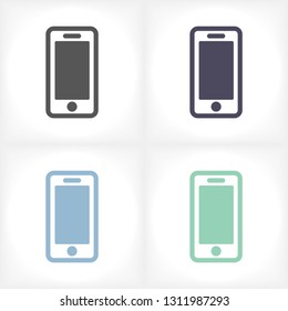 smartphone icon,vector illustration