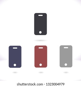 smartphone icon,vector illustration