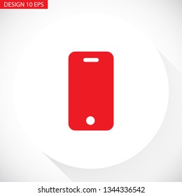 smartphone icon,vector illustration