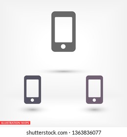 smartphone icon,vector illustration