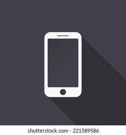 smartphone icon,vector illustration