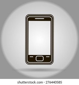 smartphone icon,vector illustration