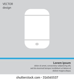 smartphone icon,vector illustration