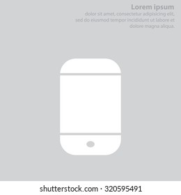 smartphone icon,vector illustration