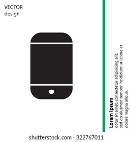 smartphone icon,vector illustration