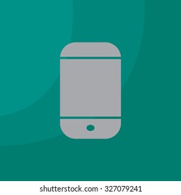 smartphone icon,vector illustration