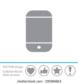 smartphone icon,vector illustration