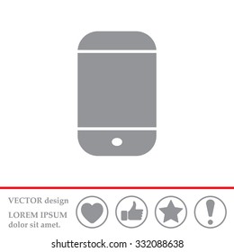 smartphone icon,vector illustration