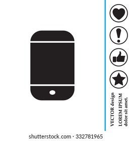 smartphone icon,vector illustration