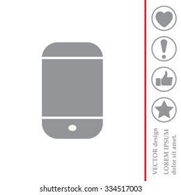 smartphone icon,vector illustration