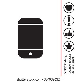 smartphone icon,vector illustration