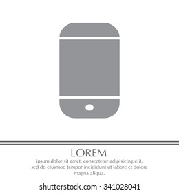 smartphone icon,vector illustration