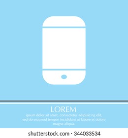 smartphone icon,vector illustration