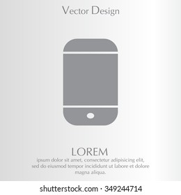 smartphone icon,vector illustration