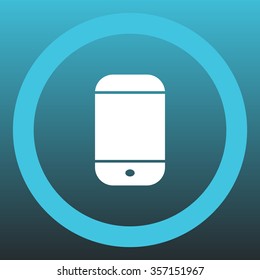 smartphone icon,vector illustration
