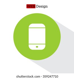 smartphone icon,vector illustration