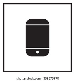 smartphone icon,vector illustration