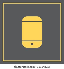 smartphone icon,vector illustration