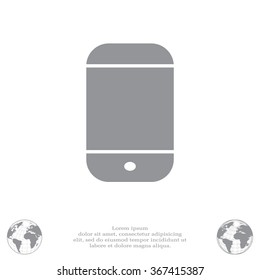 smartphone icon,vector illustration