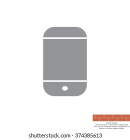 smartphone icon,vector illustration