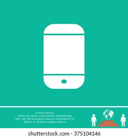 smartphone icon,vector illustration