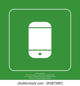 smartphone icon,vector illustration