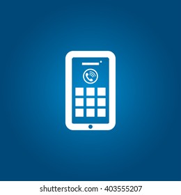 smartphone icon,vector illustration