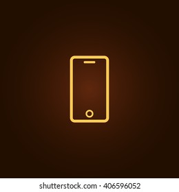 smartphone icon,vector illustration