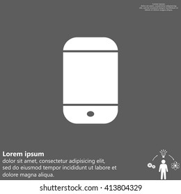 smartphone icon,vector illustration
