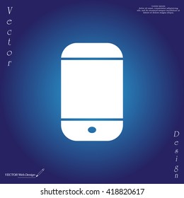 smartphone icon,vector illustration