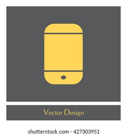 smartphone icon,vector illustration